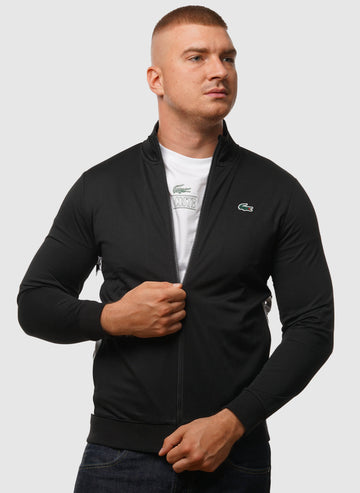 High Neck Jacket - Black/White
