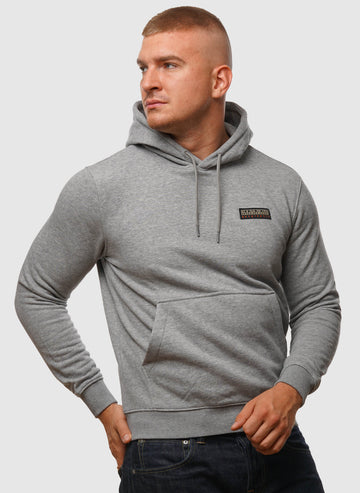 B-Iaato Hoodie - Medium Grey Melange