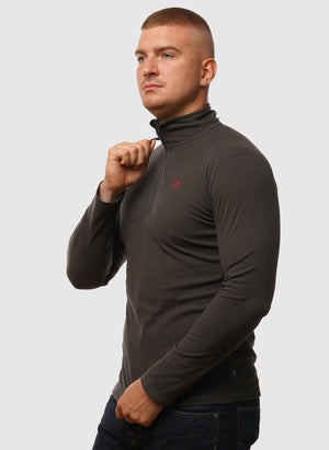 Pine Half Zip - Dark Grey