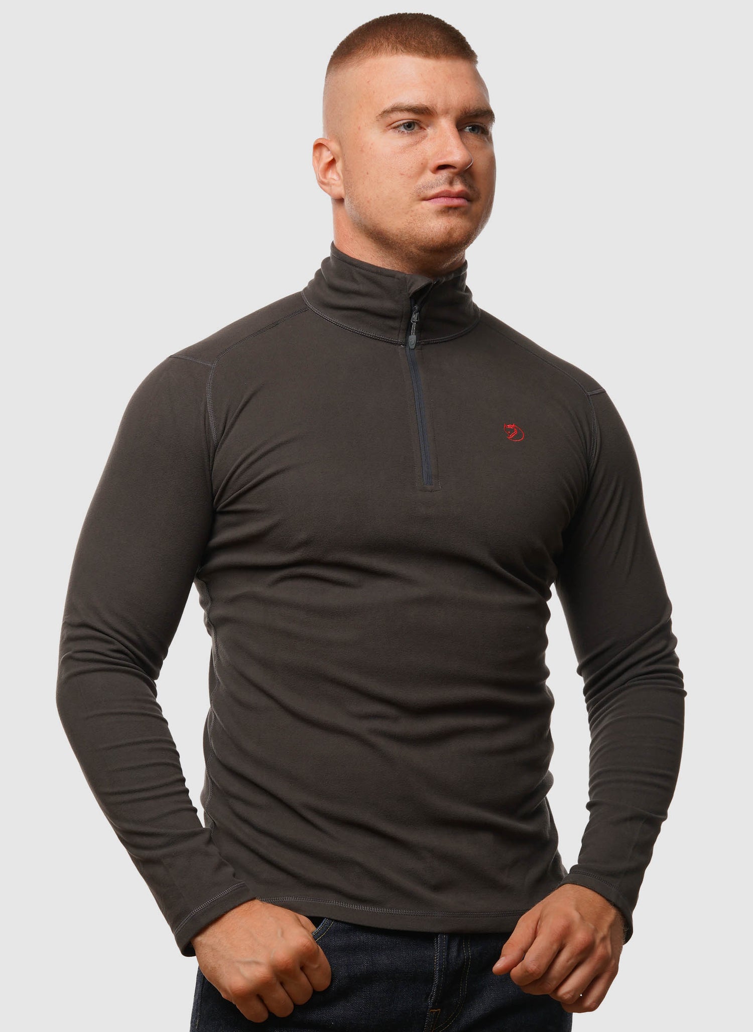Pine Half Zip - Dark Grey