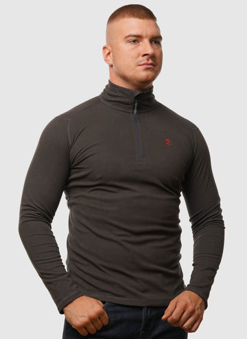 Pine Half Zip - Dark Grey
