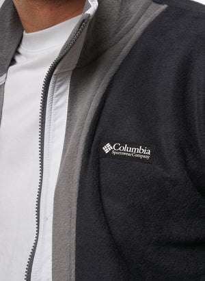Back Bowl Fleece Jacket - Black/City Grey