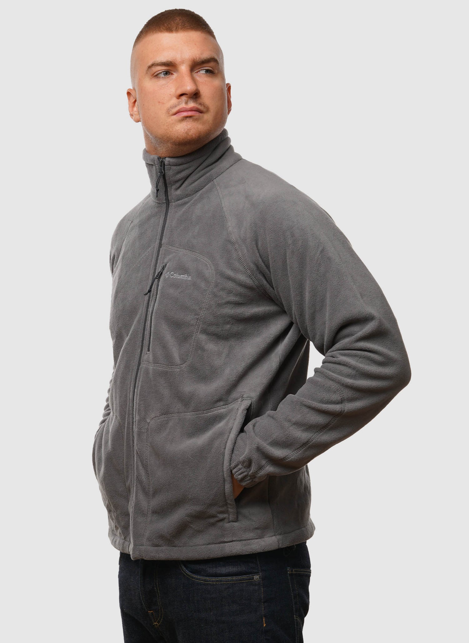 Fast Trek II Full Zip Fleece - City Grey