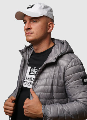 Browne Packable Padded Jacket - Light Grey