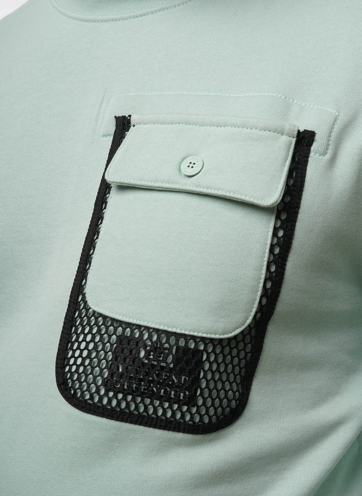 Adiel Mesh Pocket Sweatshirt - Mint Tea