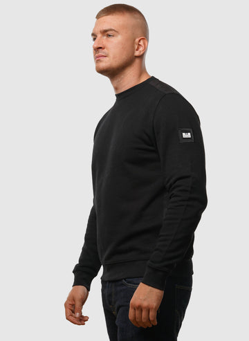 F-Bomb Crew Neck Sweatshirt - Black
