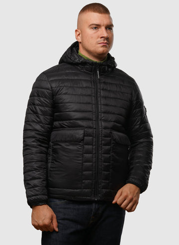 Browne Packable Padded Jacket - Black