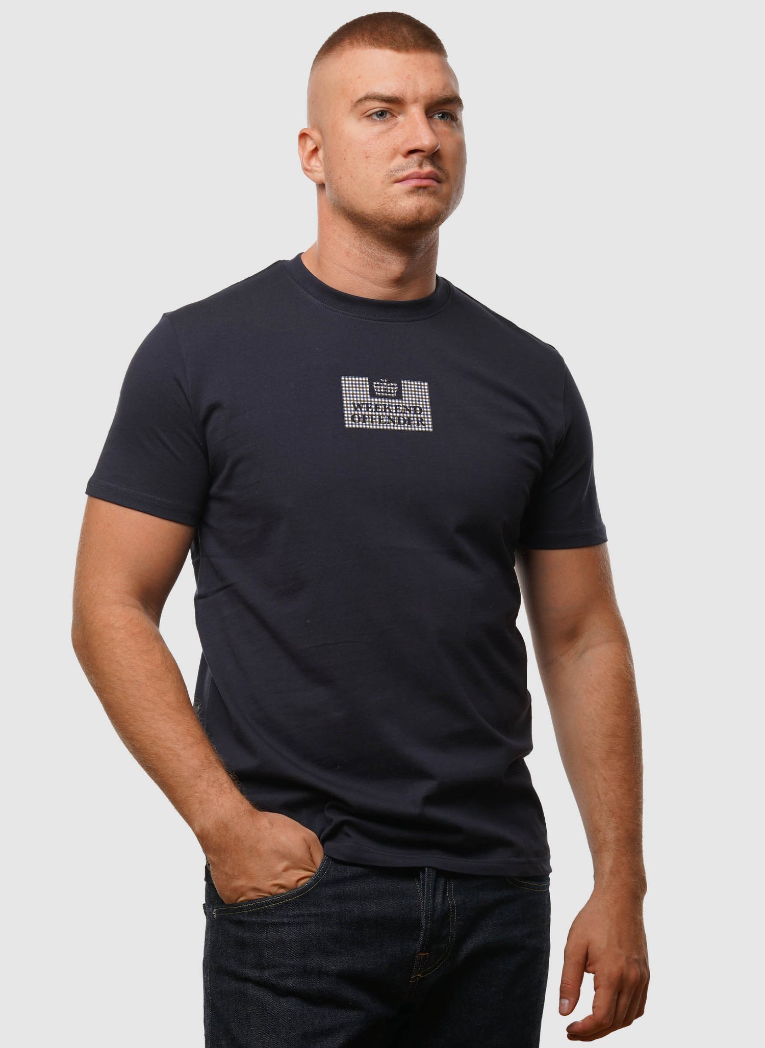 Dygas T-Shirt - Navy/House Check