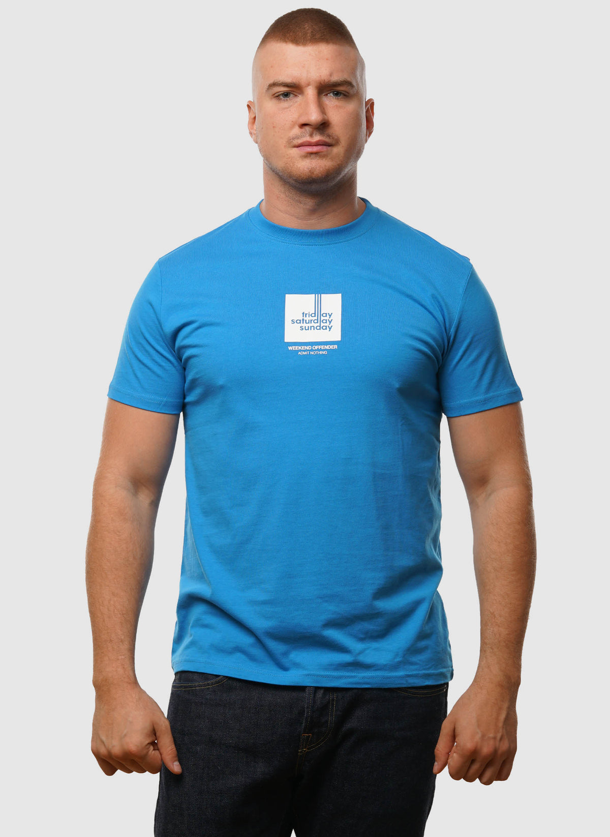 72 Hours T-Shirt - Azure