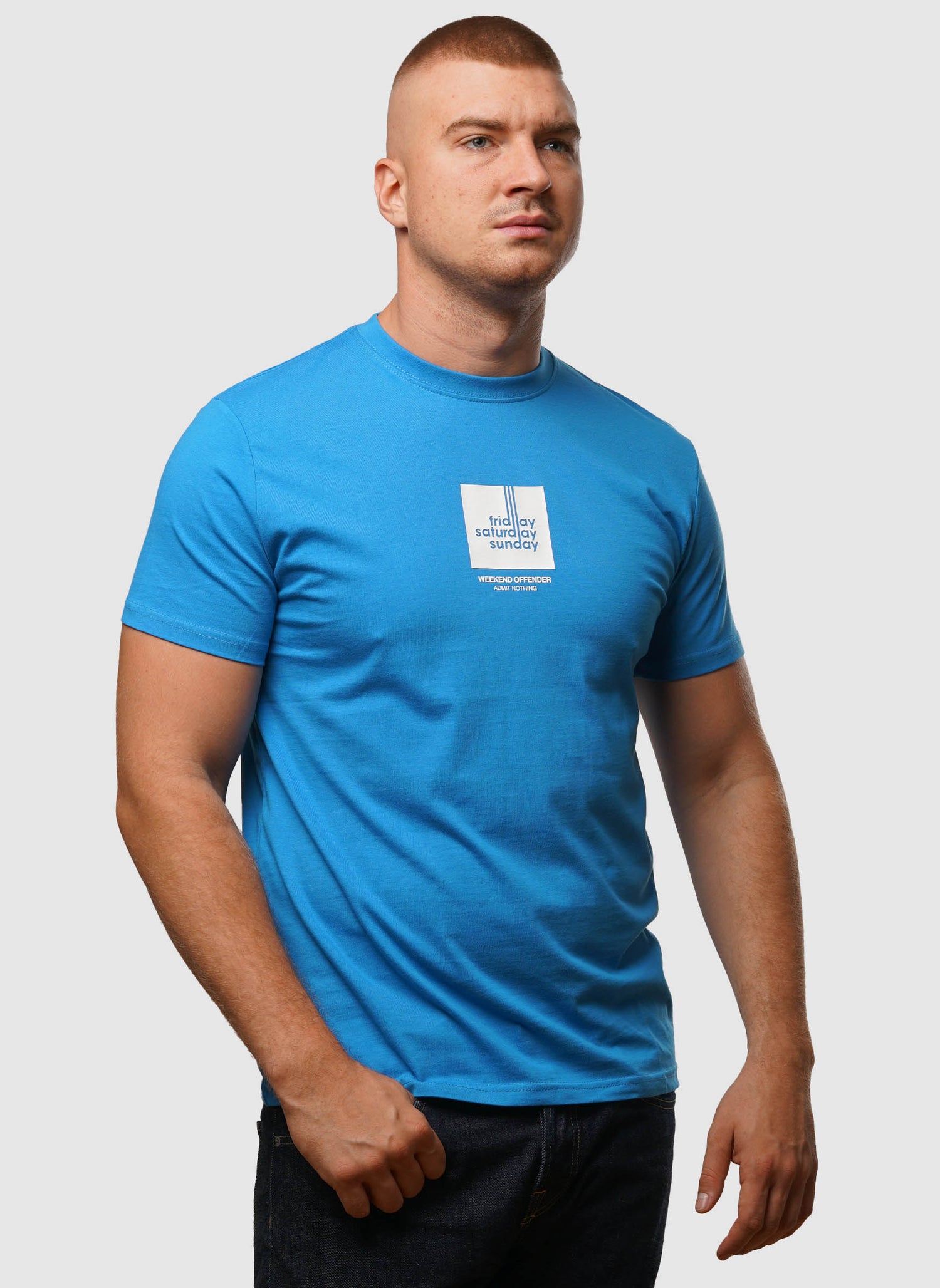 72 Hours T-Shirt - Azure
