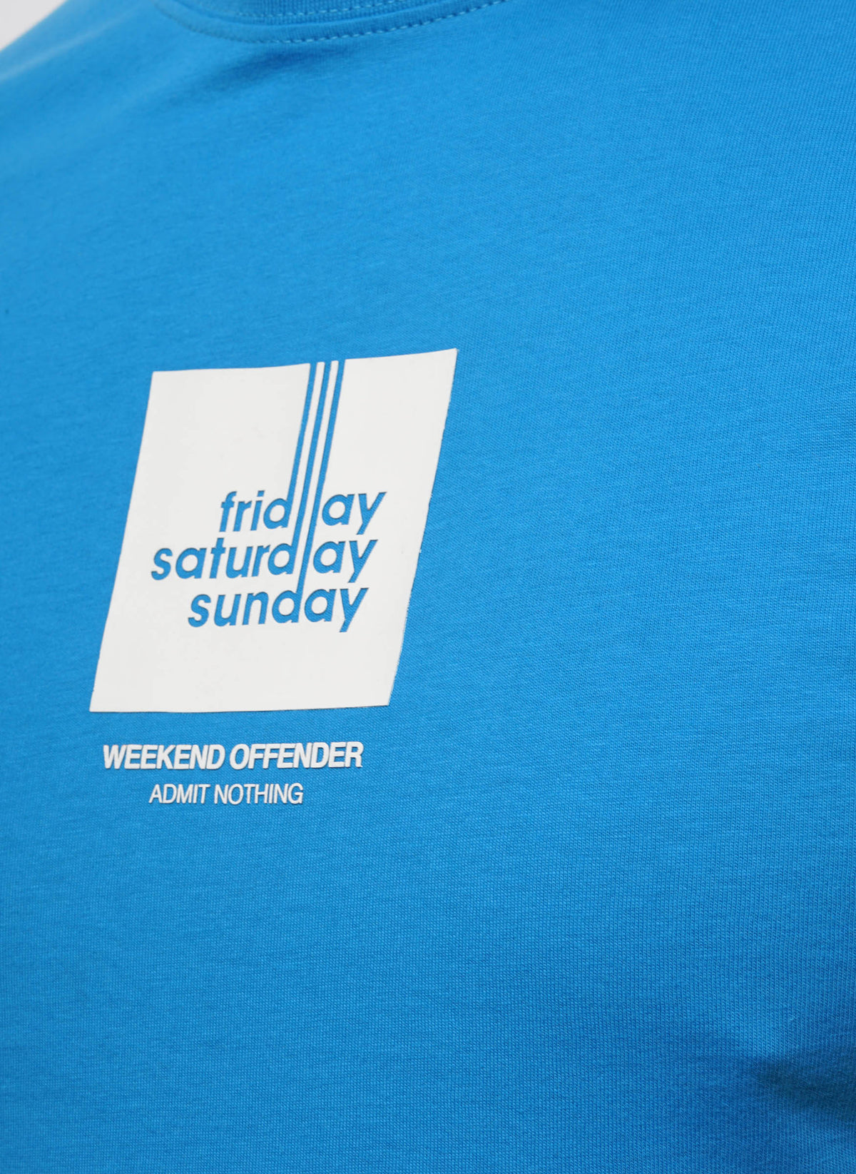 72 Hours T-Shirt - Azure