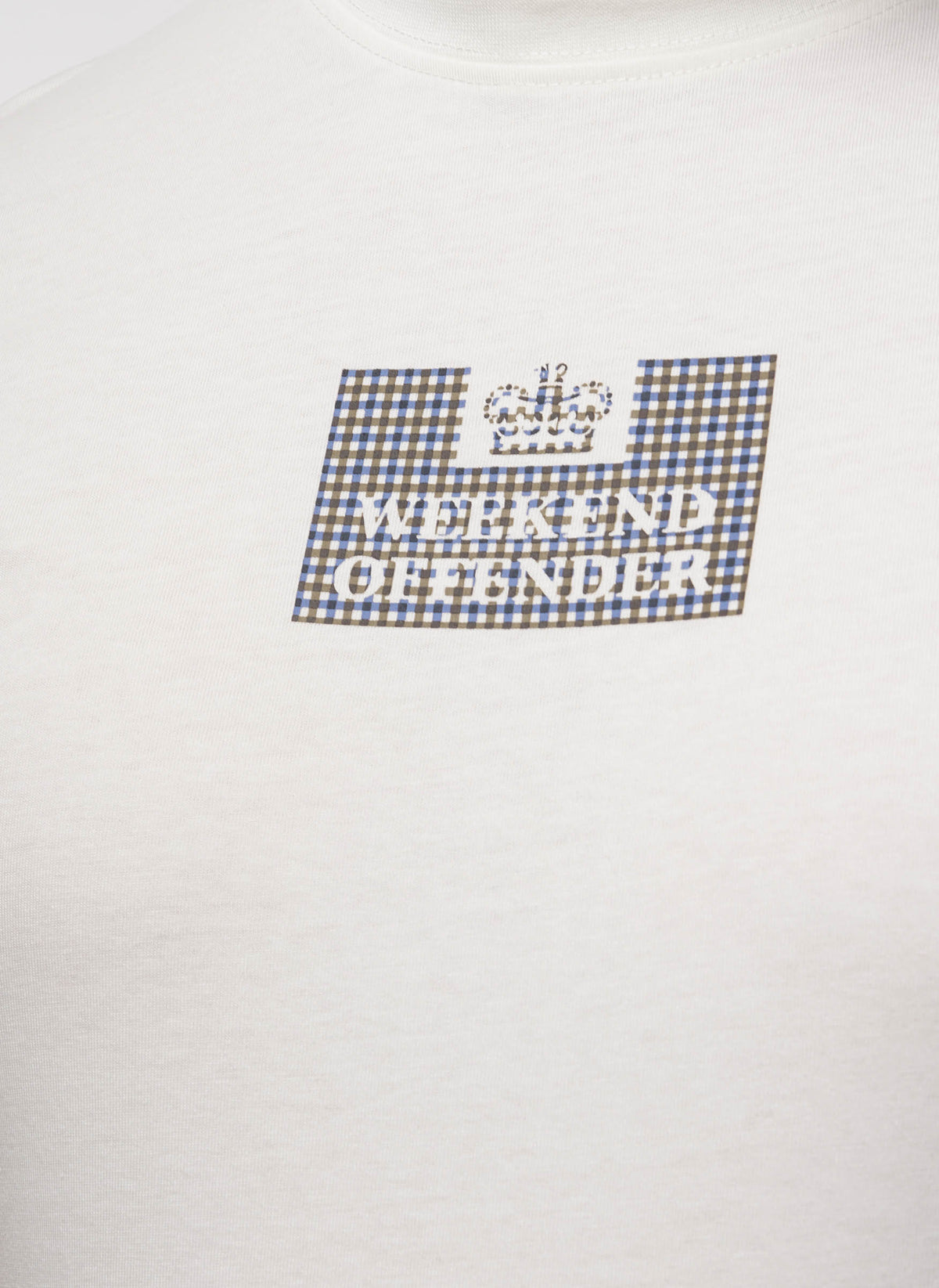 Dygas T-Shirt - Winter White/House Check