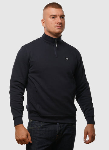 Faraone Quarter Zip - Navy