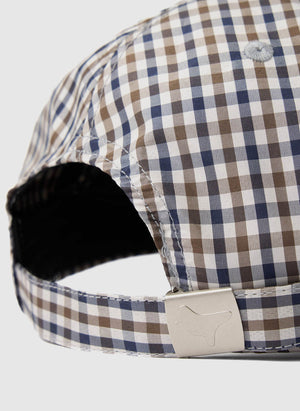 Clay Baseball Cap - Check