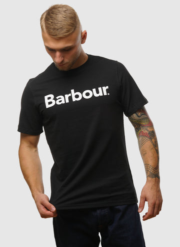 Barbour Logo T-Shirt - Black