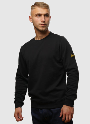 International Racer Badge Sweatshirt - Black
