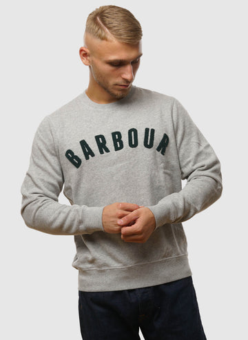 Prep Crew Neck Sweatshirt - Grey