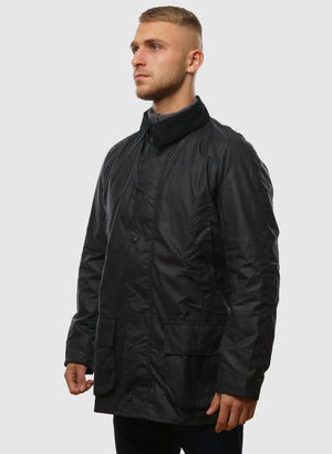 Bristol Wax Jacket - Navy