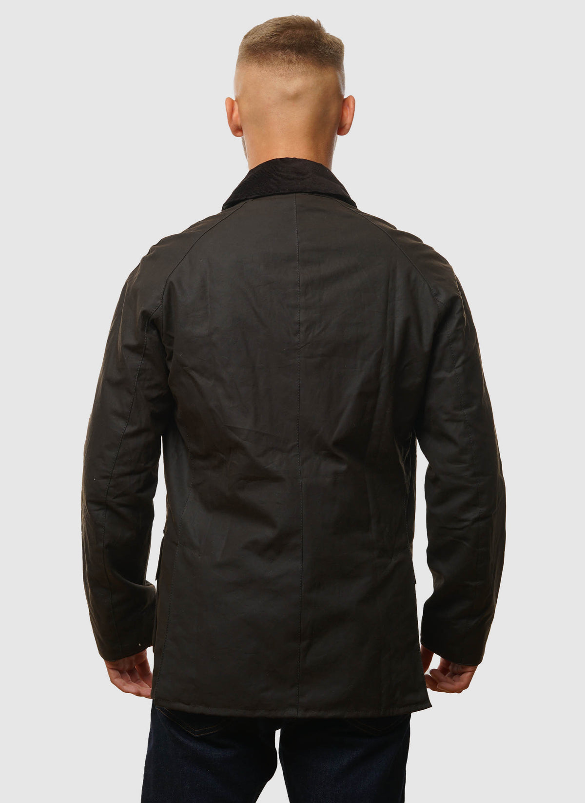 Ashby Waxed Jacket - Olive