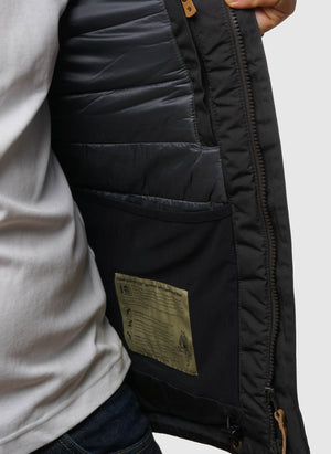 Skogsö Padded Jacket - Dark Grey