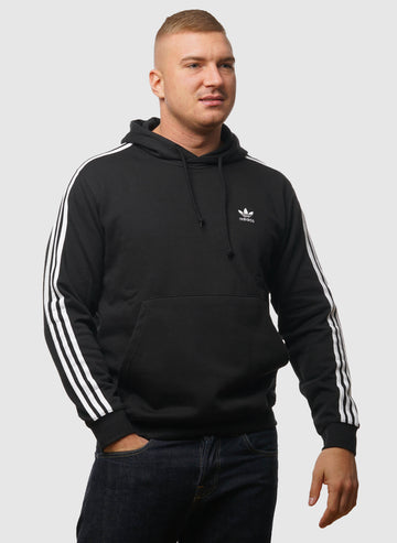 3-Stripes Hoodie - Black