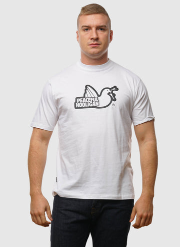 Outline Dove T-Shirt - White