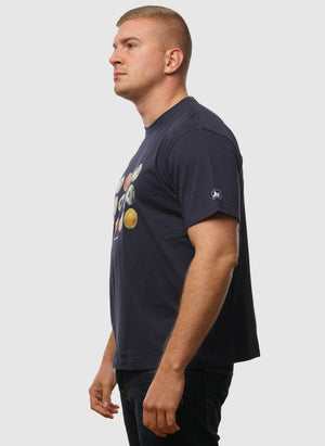 Through the Ages T-Shirt - Navy