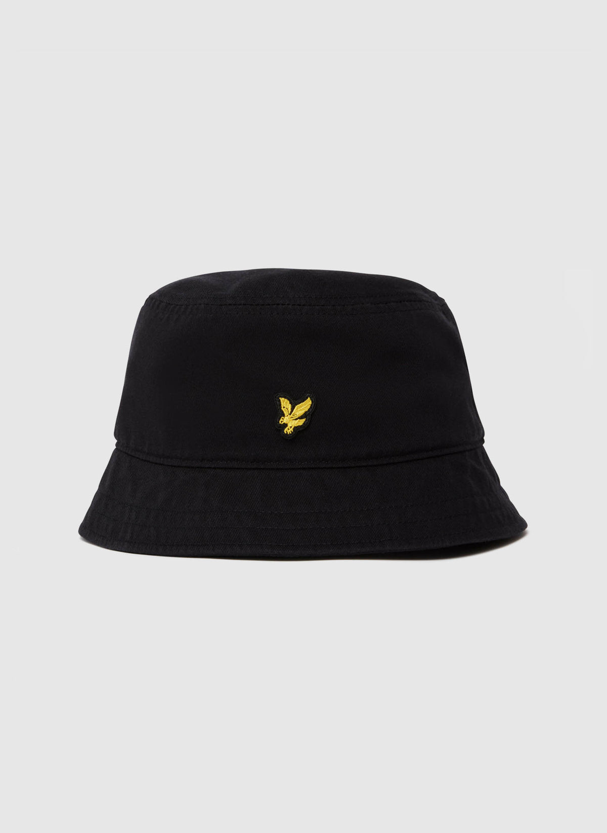Cotton Twill Bucket Hat - Jet Black