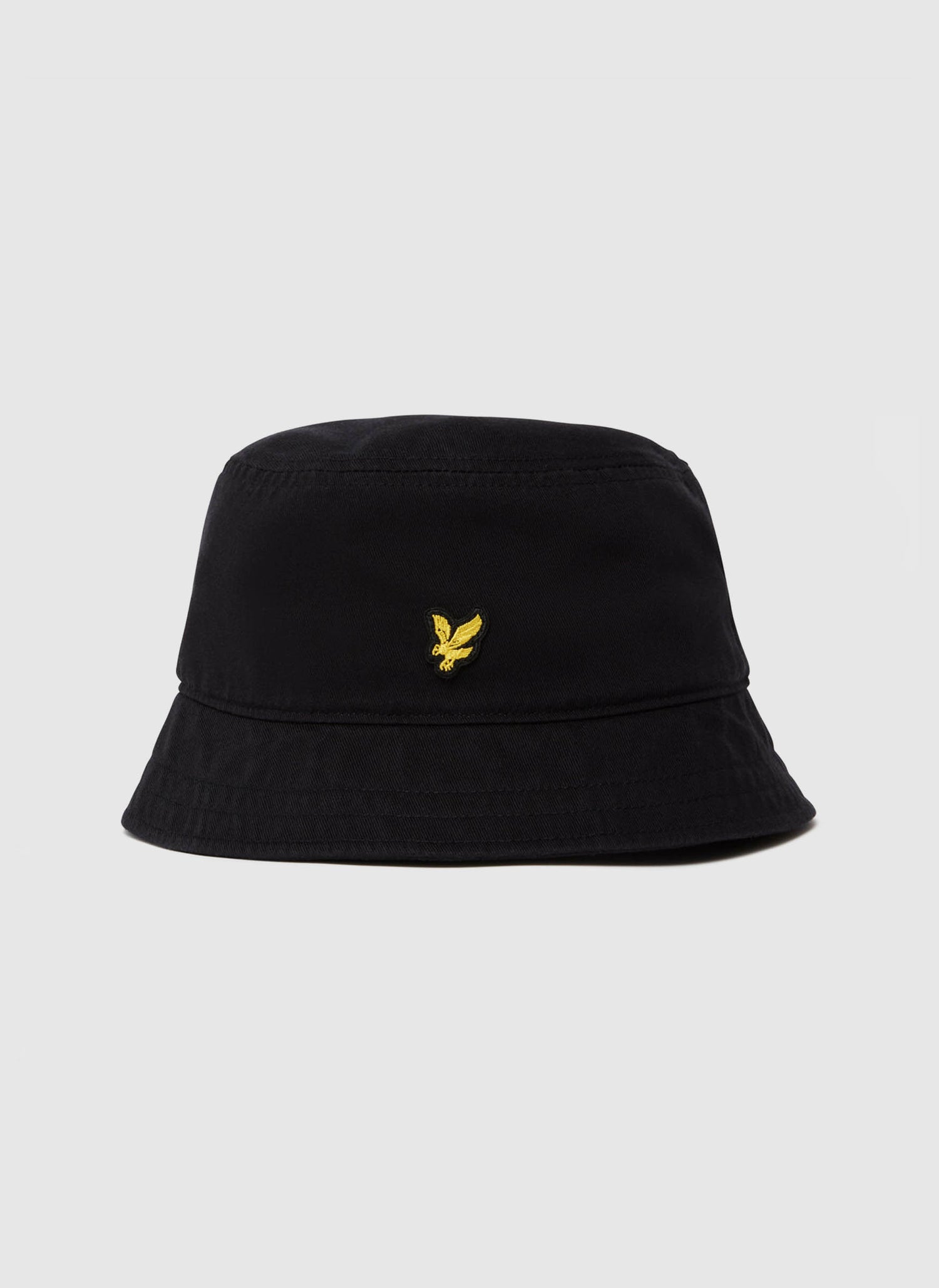 Cotton Twill Bucket Hat - Jet Black