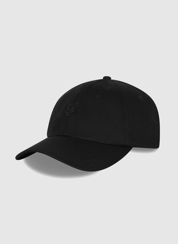 Tonal Eagle Baseball Cap - Jet Black