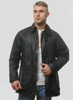 Beaufort Wax Jacket - Sage