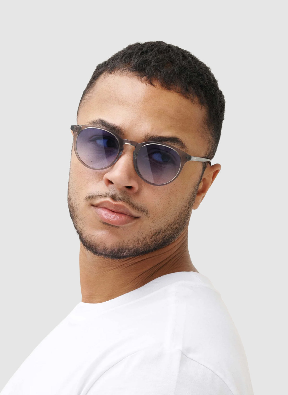 New Depp Sunglasses - Grey/Gradient Blue