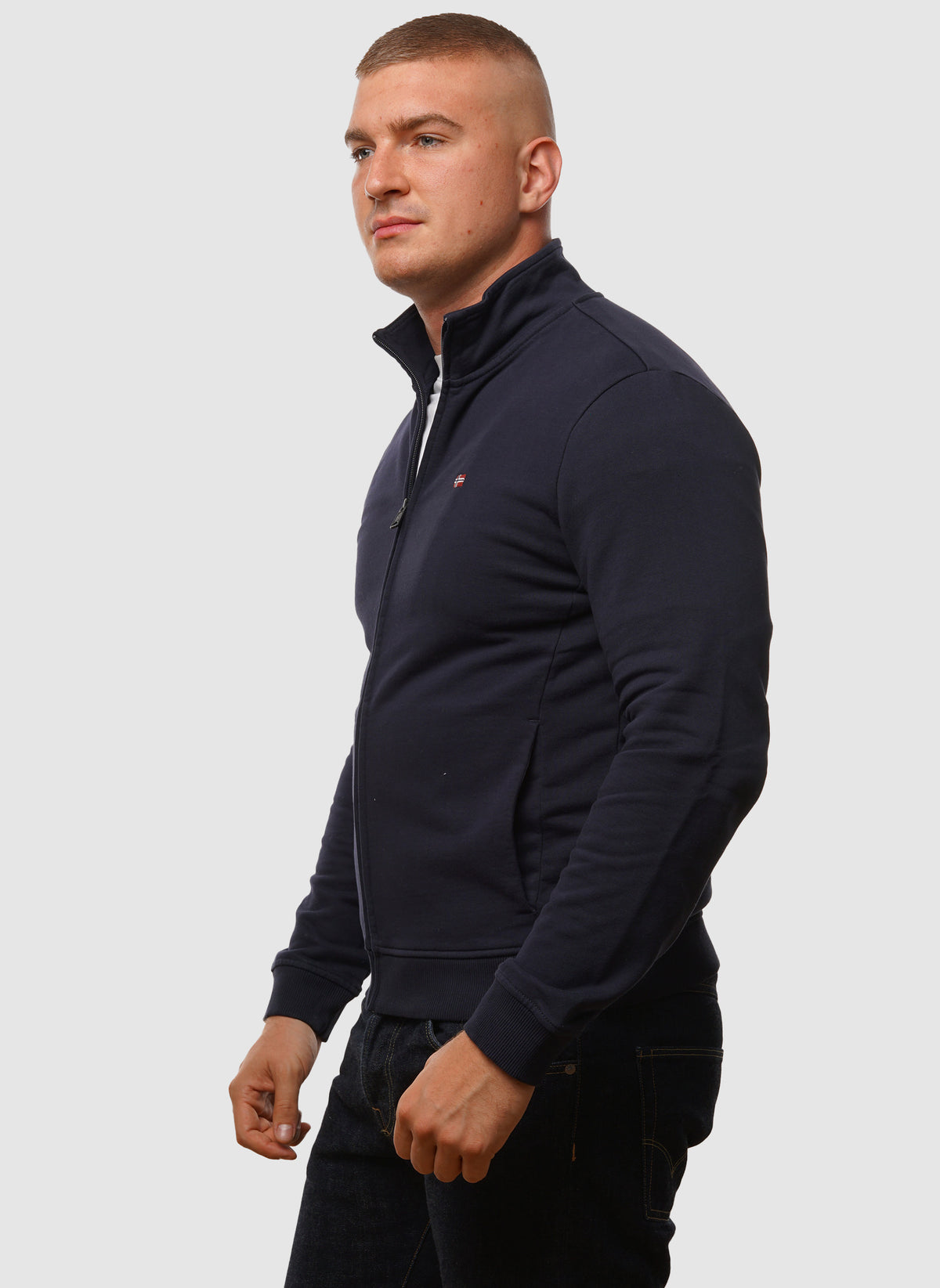 Balis Full Zip Jacket - Blu Marine