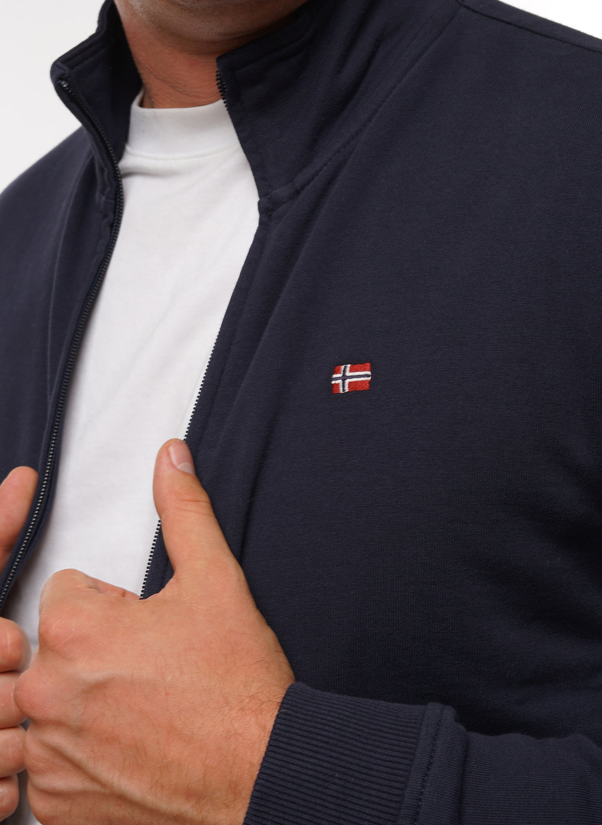 Balis Full Zip Jacket - Blu Marine