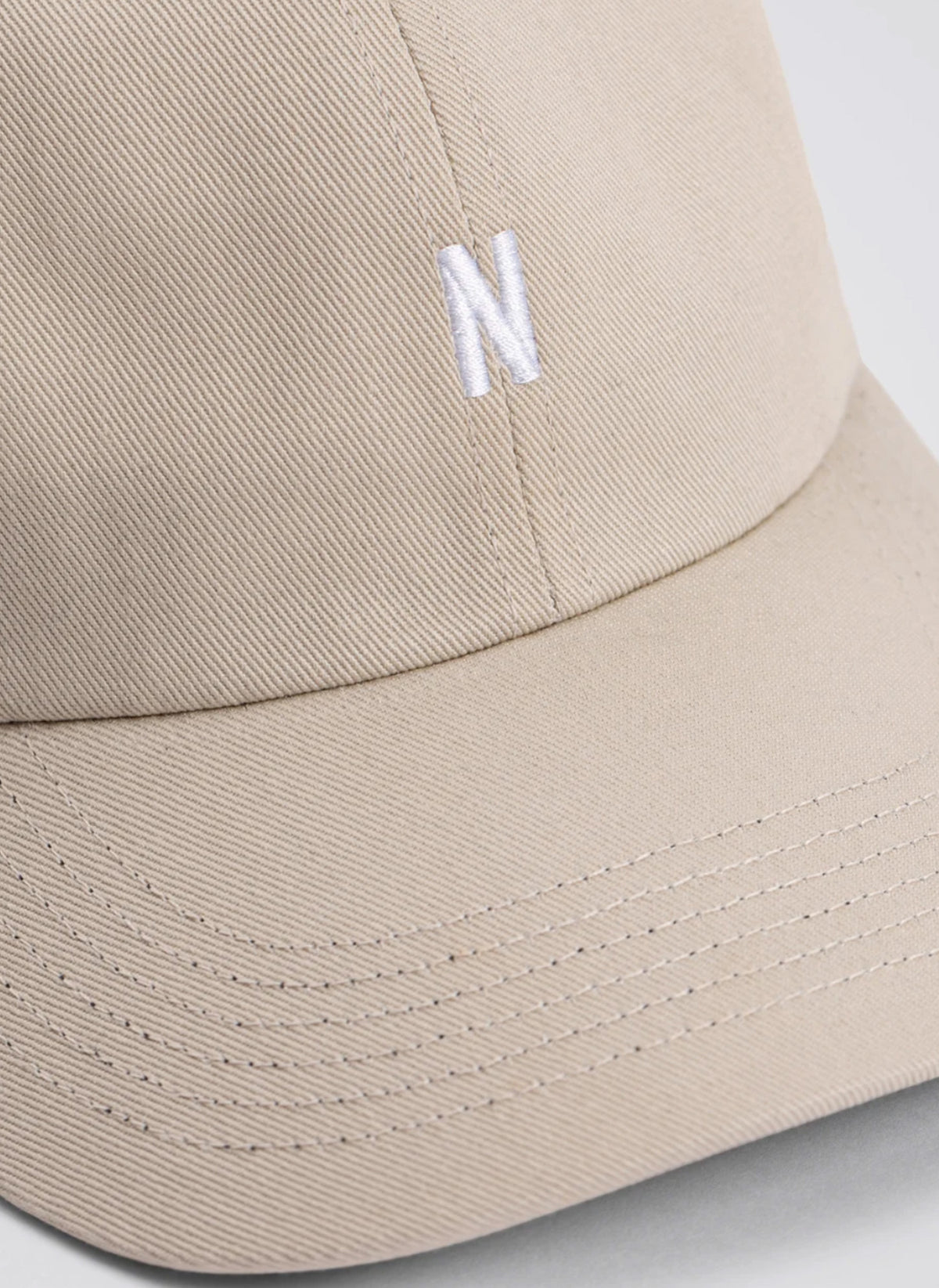 Twill Sports Cap - Natural