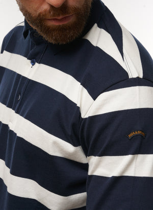 Cotton Moon Poloshirt - Blue Panna