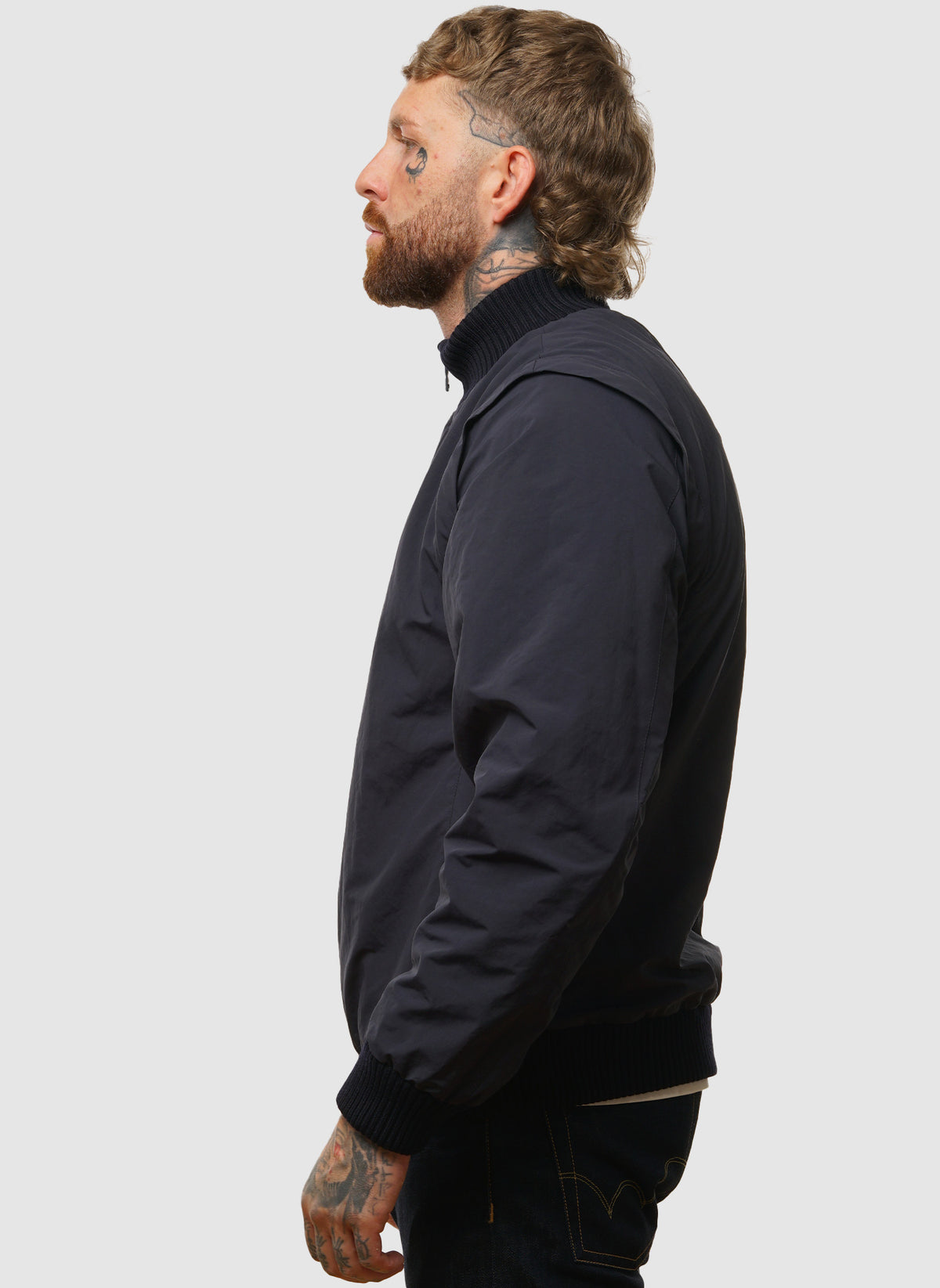 Cool Touch Reversible Bage Jacket - Blue