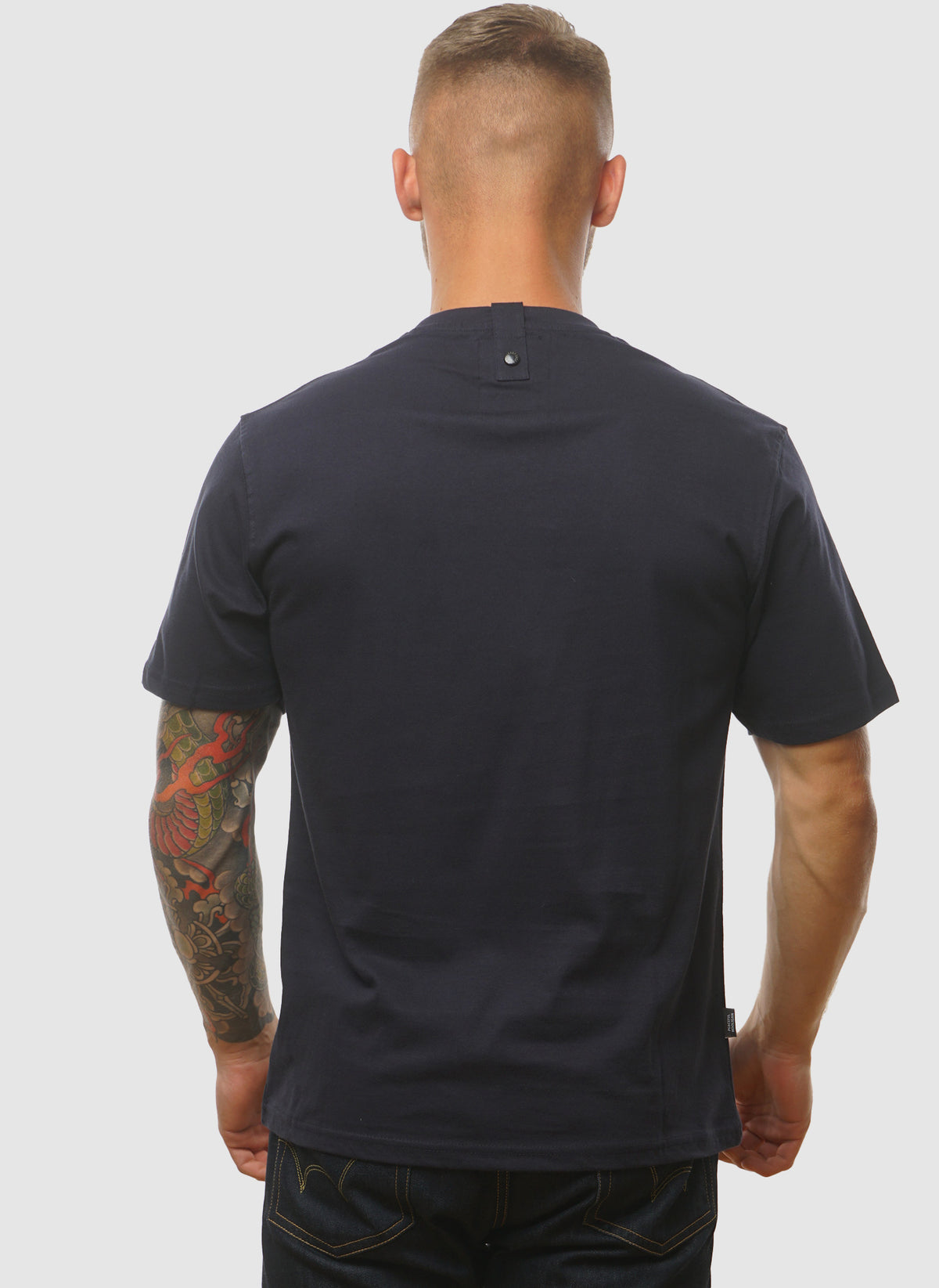 Outline Dove T-Shirt - Navy