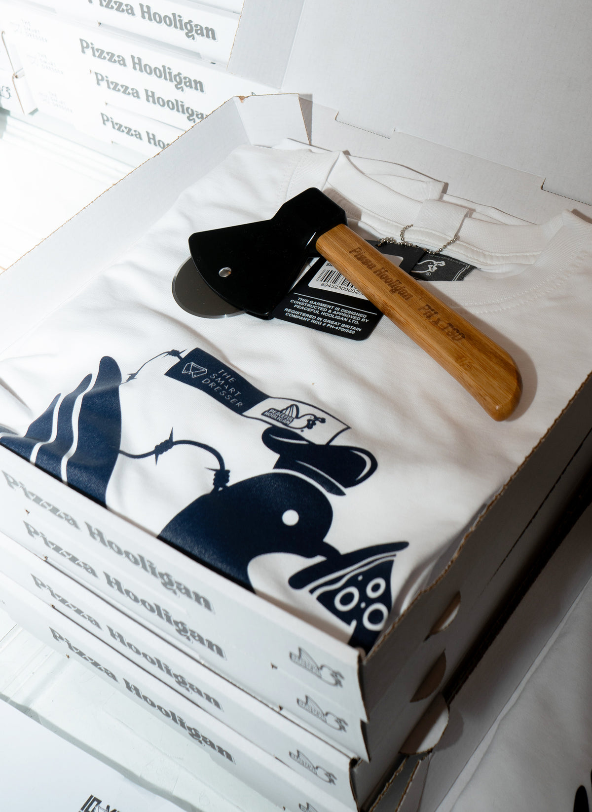 Pizza Hooligan Set - White