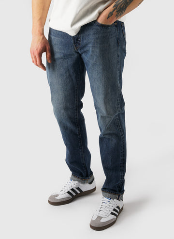 Regular Tapered Denim - Dark Used Red Selvage