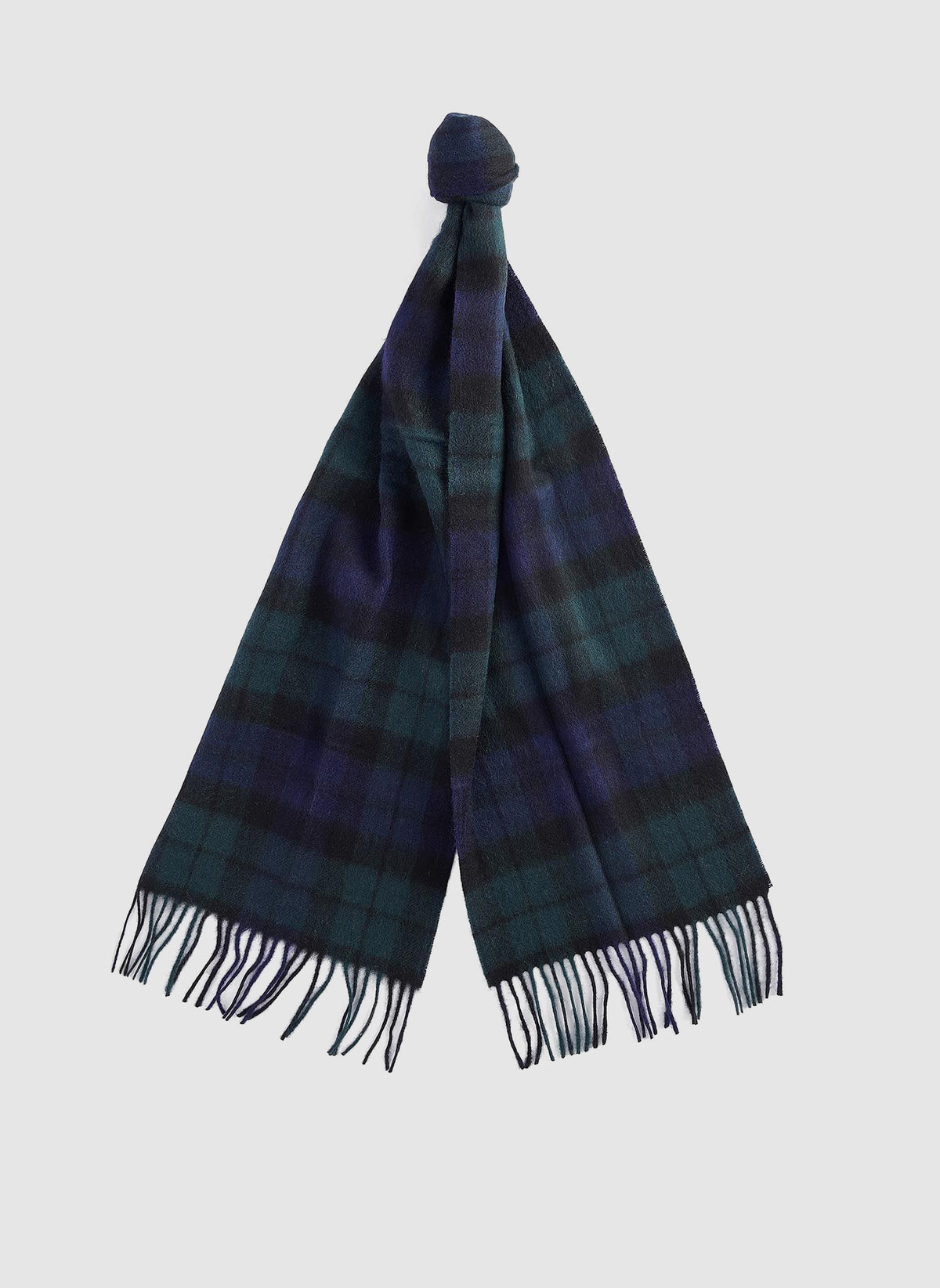 New Check Scarf - Black