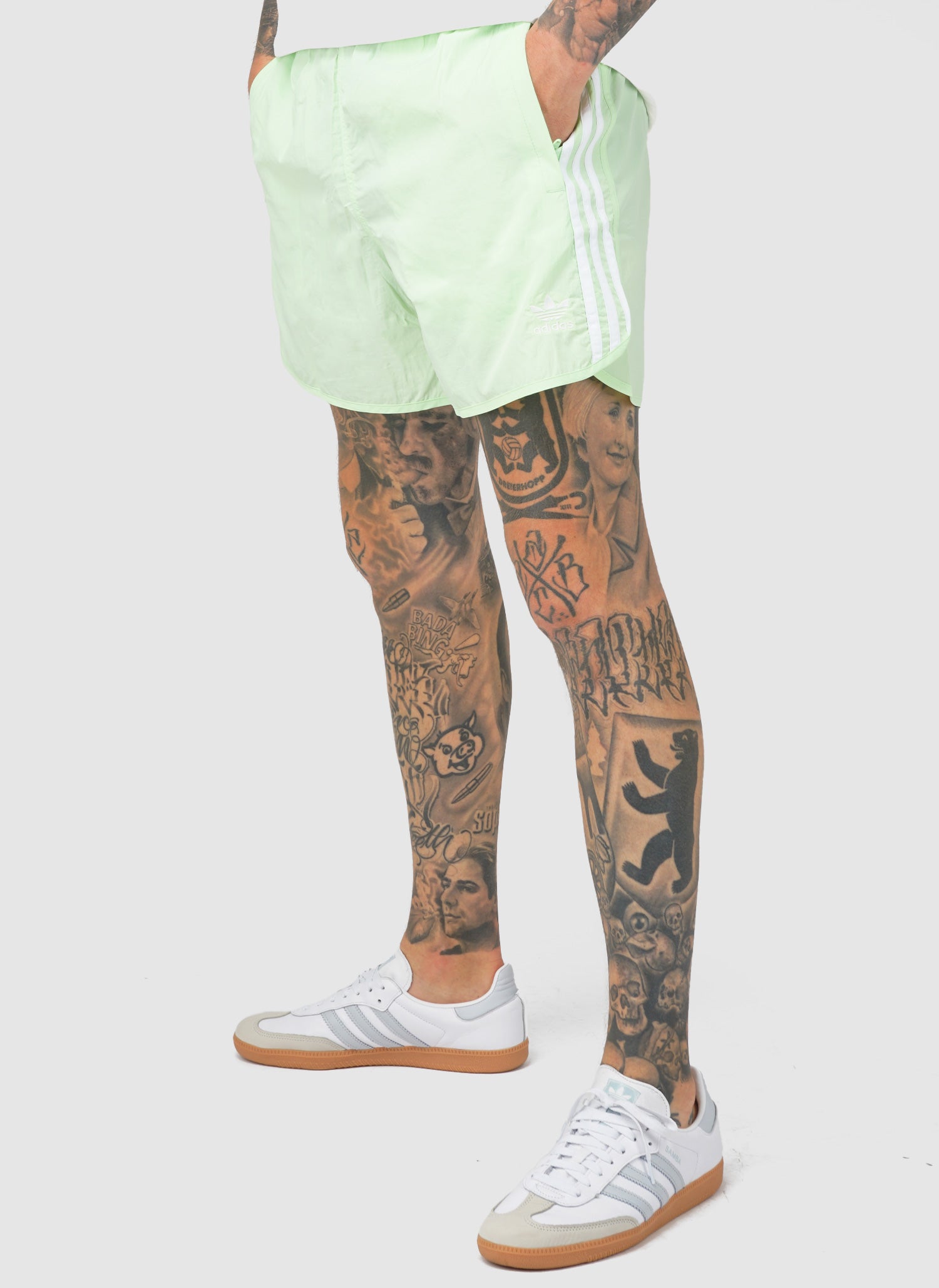 Sprinter Shorts - Light Green – The Smart Dresser