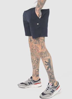 Pankow Mid Check Short - Navy/Mid House Check