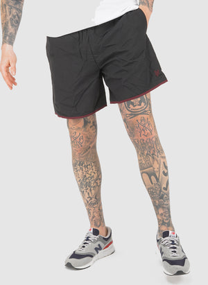 Tonal Swim Shorts - Jet Black