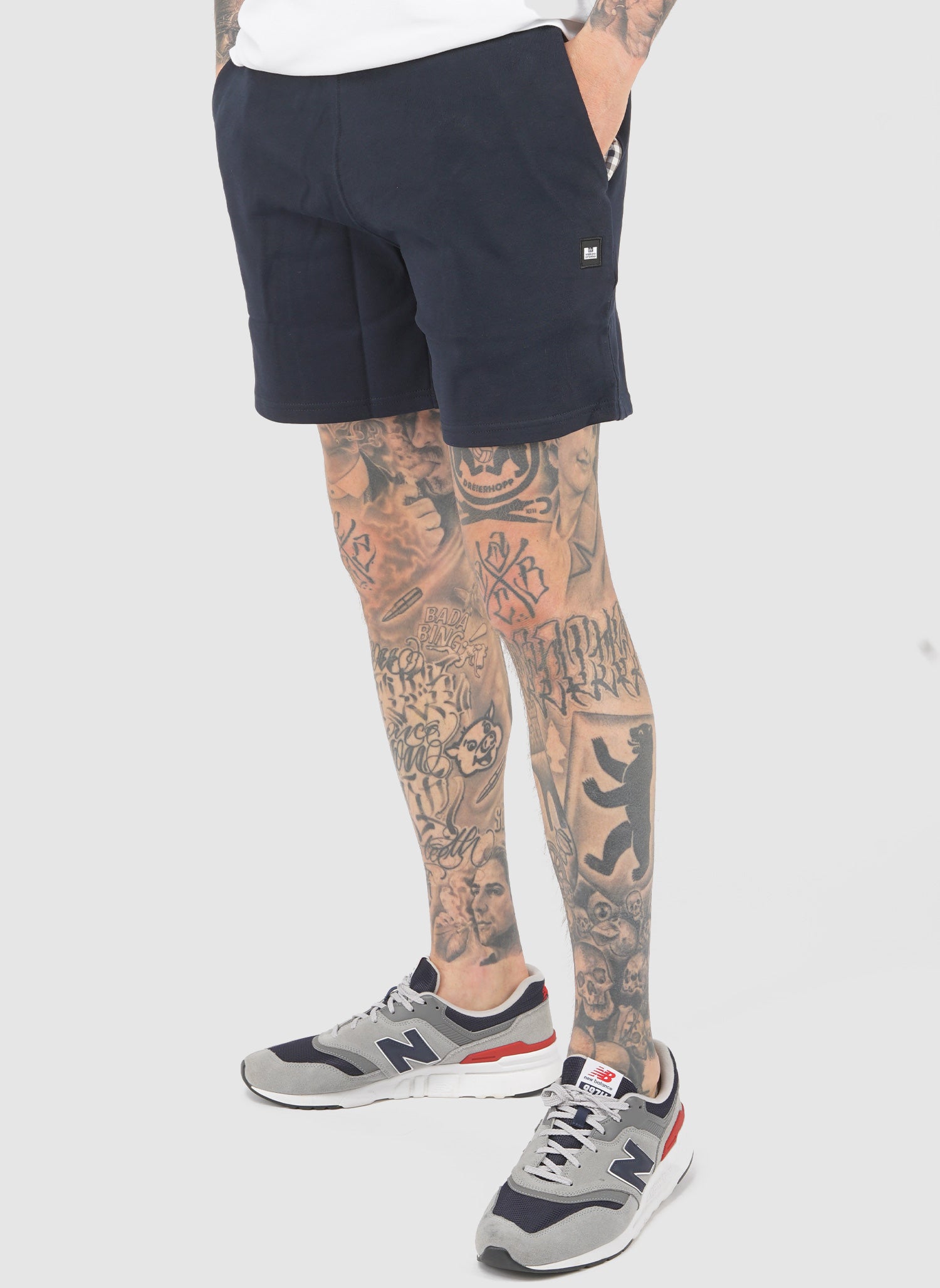 Pankow Mid Check Short - Navy/Mid House Check
