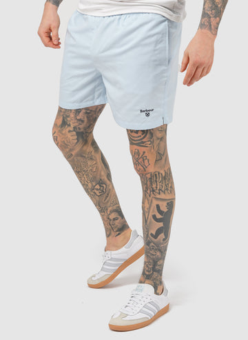 Staple Logo Swim Shorts - Ocean