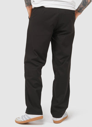 Ezra Fatigue Twill Trouser - Black