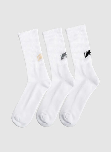 Curved Color Mix Socks (3 Pack)