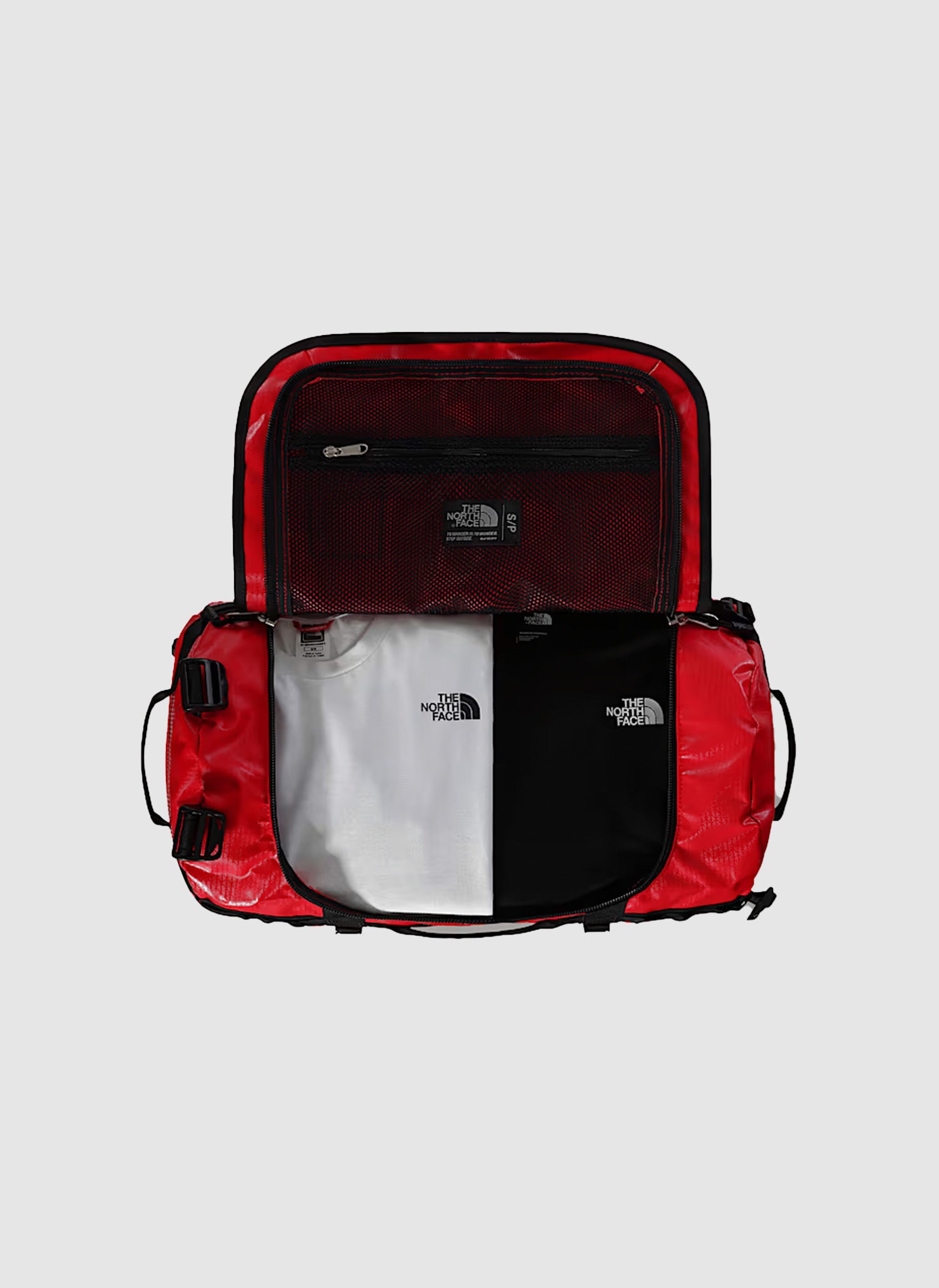 Small Base Camp Duffle TNF Red The Smart Dresser