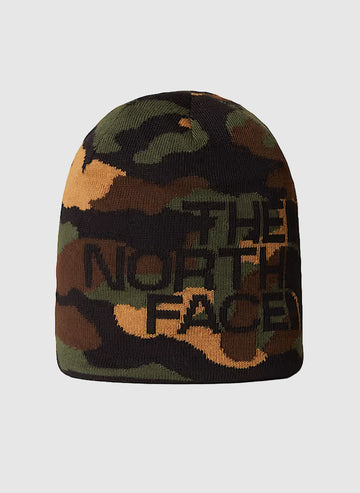 Reversible Highline Beanie - Camo/Black